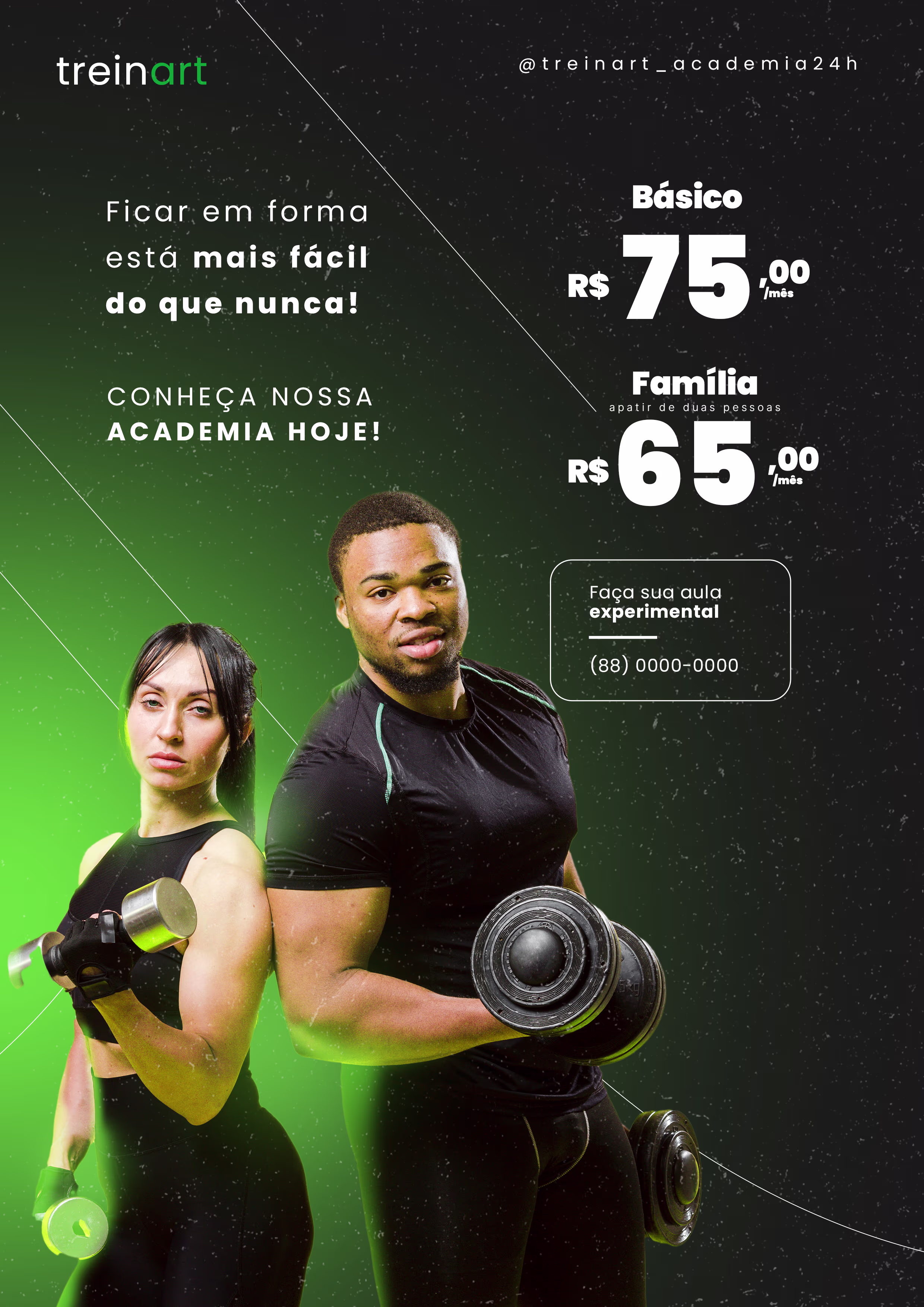 Valores da mensalidade